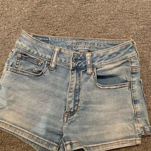 american eagle jean shorts
